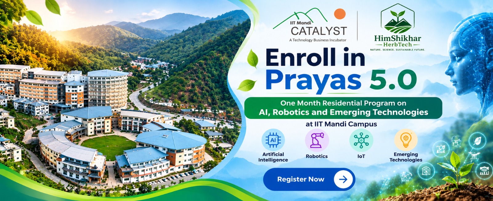 PRAYAS 5.0 Desktop Banner